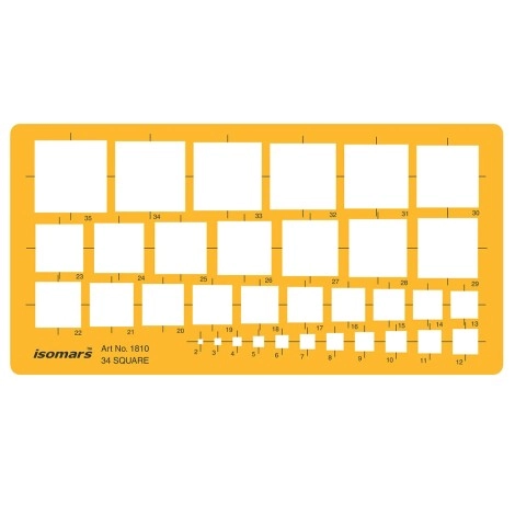 Square Shapes Template | Isomars