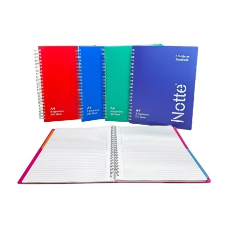 A4 notebooks | Notte