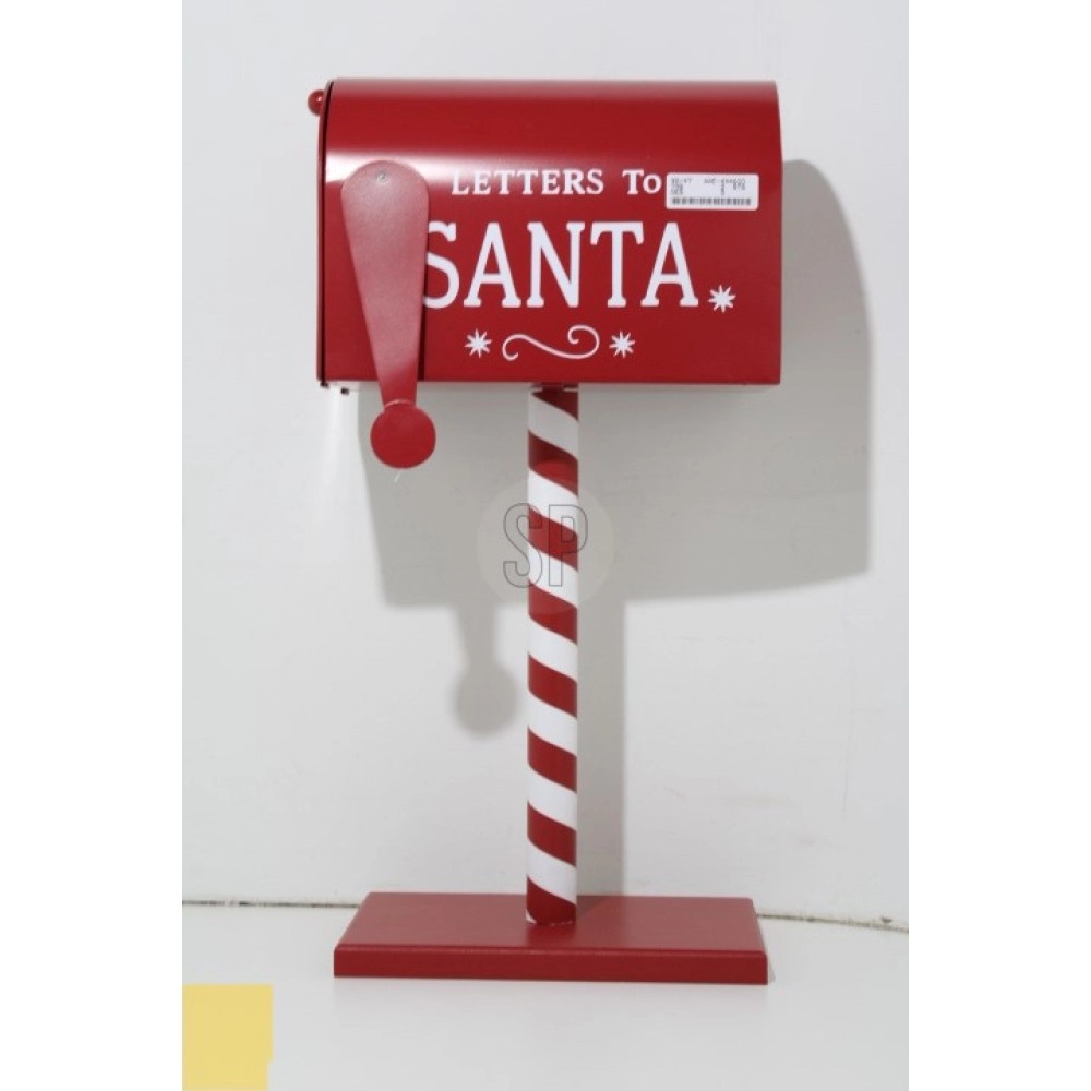 Red Christmas Mailbox Decor 50cm | Koopman