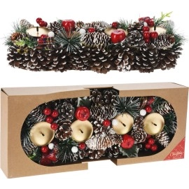 Advent Pinecone Wreath 40cm | Koopman