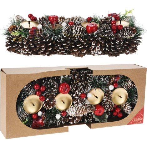 Advent Pinecone Wreath 40cm | Koopman
