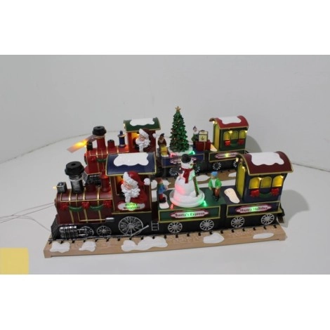 Festive LED Santa Train | Koopman