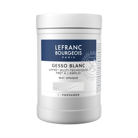 Gesso Blanc White 1L | Lefranc & Bourgeois