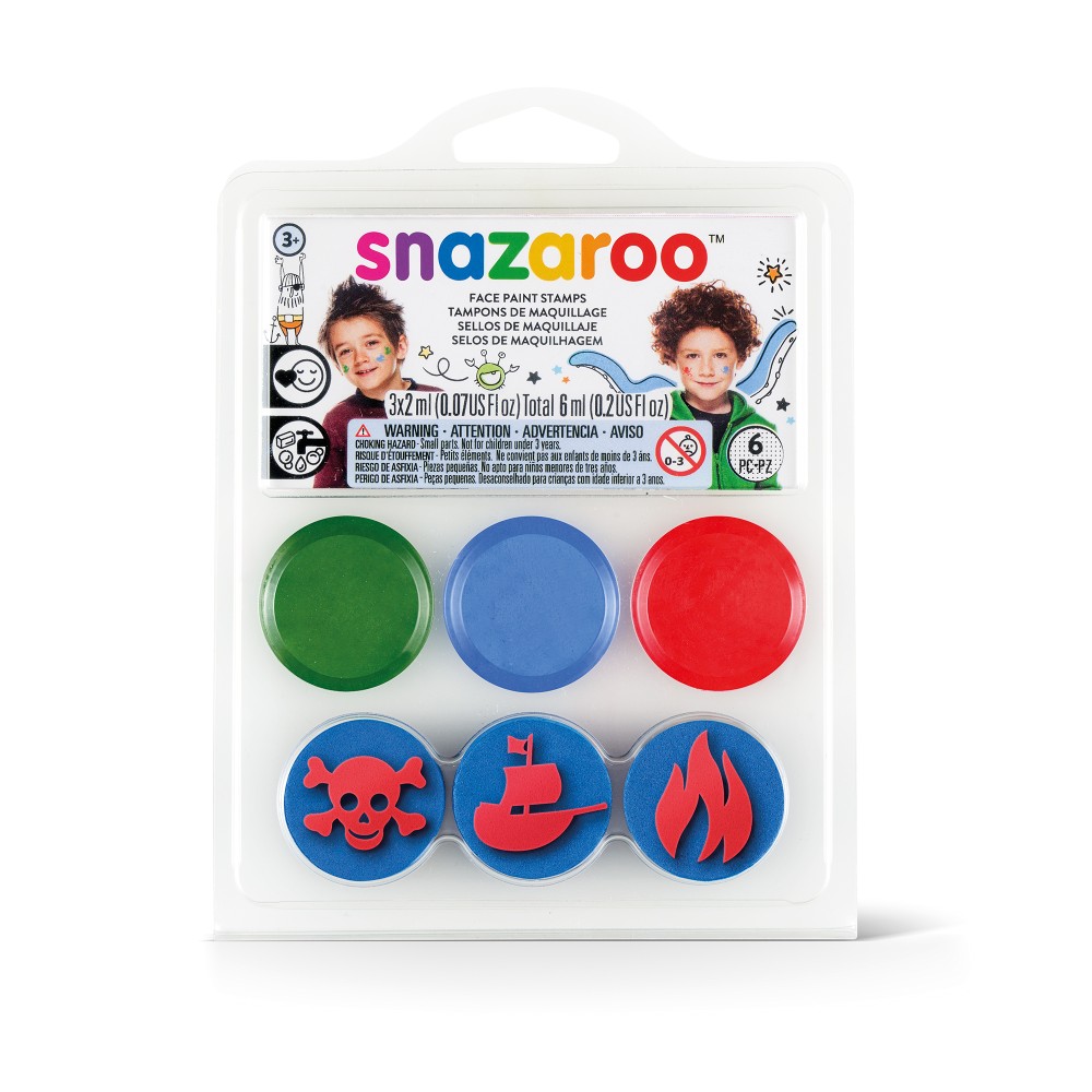 Kids Face Paint adventure Stamp | Snazaroo