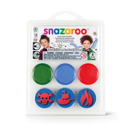 Kids Face Paint adventure Stamp | Snazaroo
