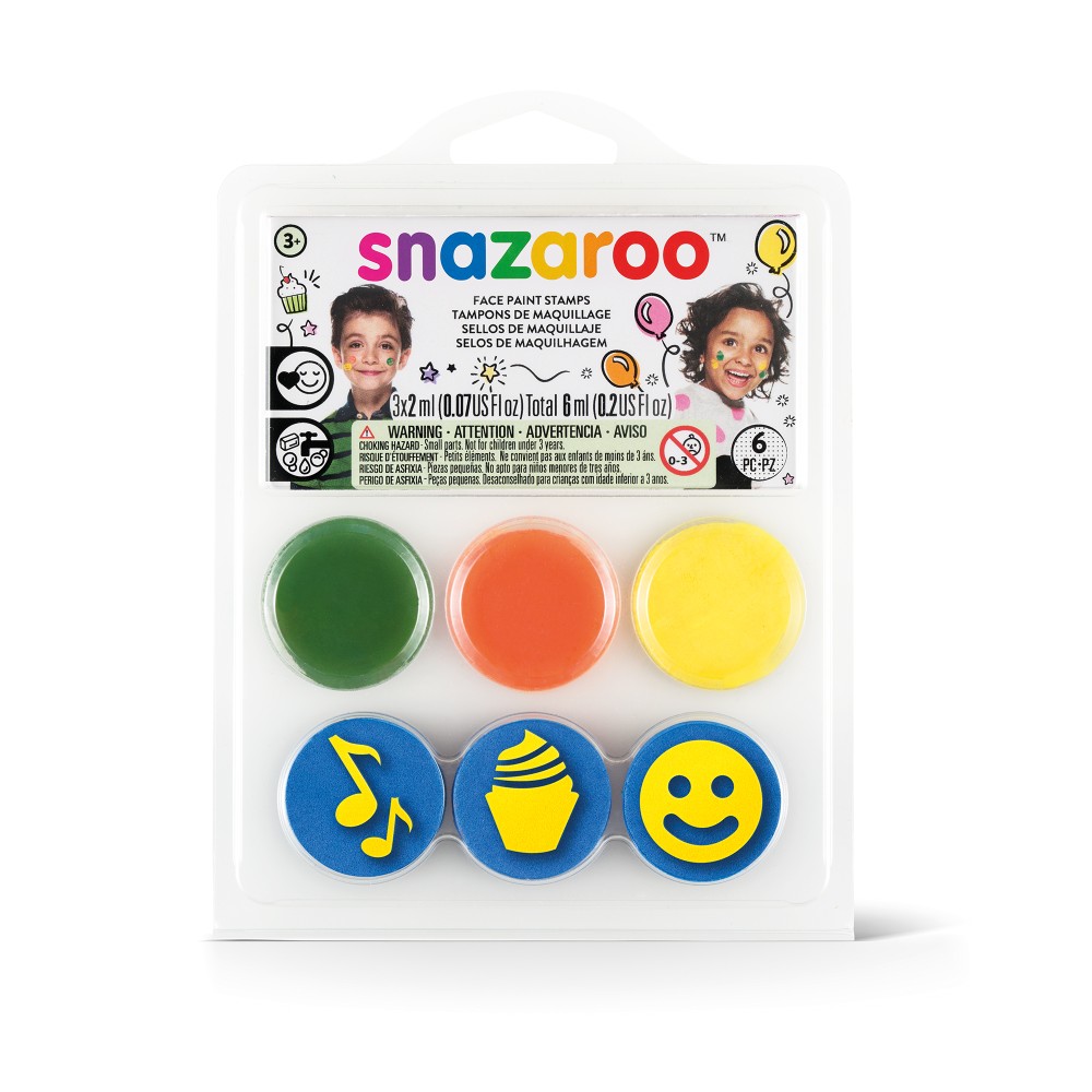 Kids Face Paint Rainbow Stamp | Snazaroo