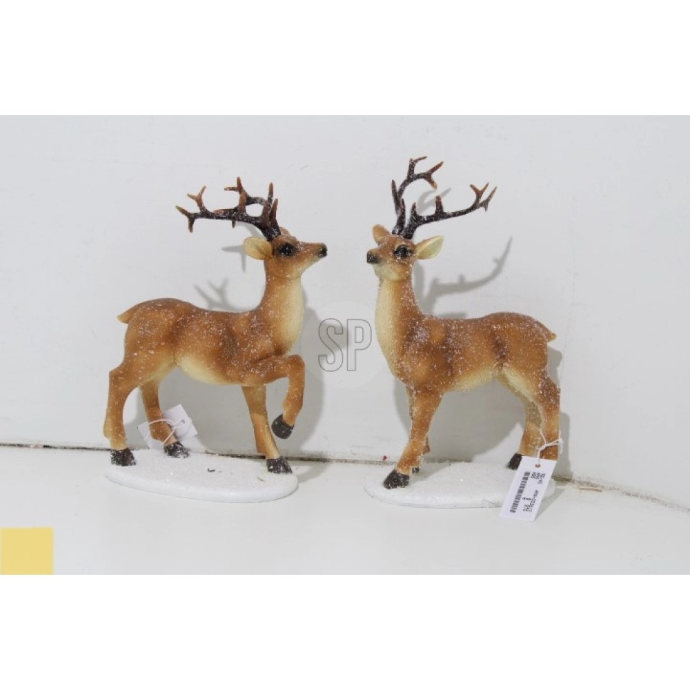 Elegant Polyresin Reindeer | Koopman - Product Image