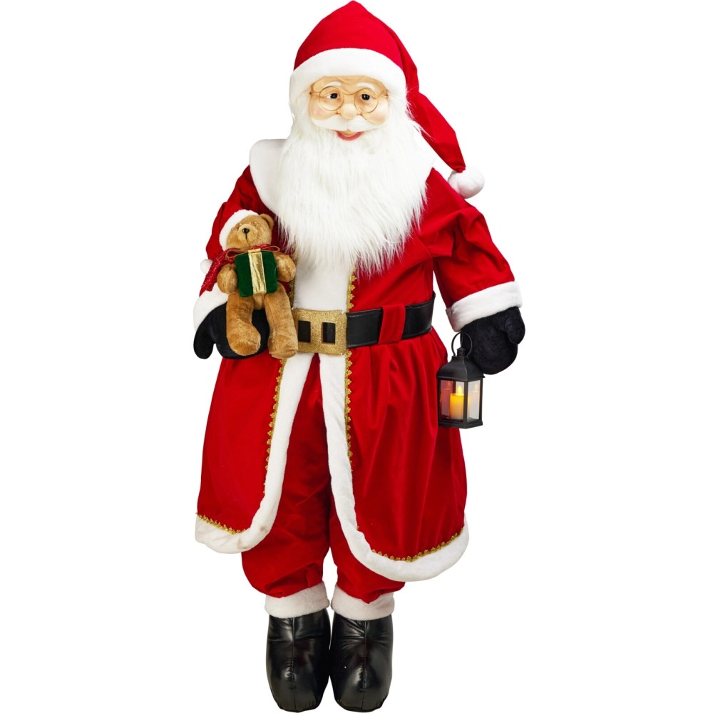 Giant Musical Santa Claus 200cm | Koopman - Product Image