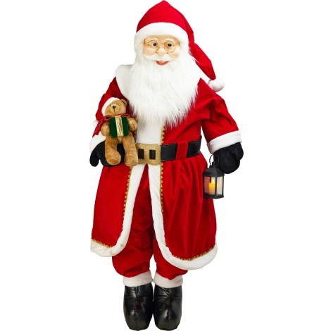 Giant Musical Santa Claus 200cm | Koopman