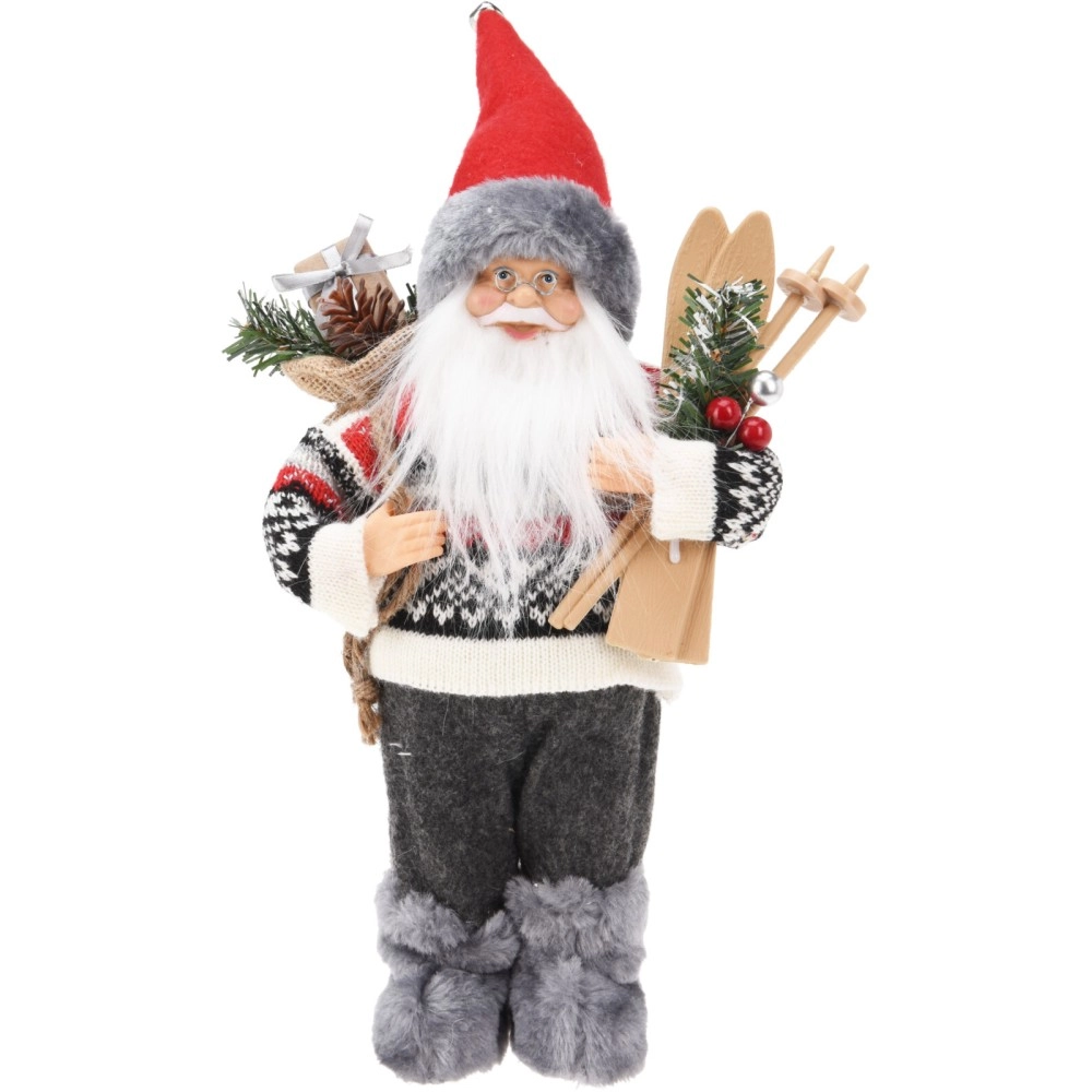 Standing Santa Figure 30cm | Koopman - Product Image