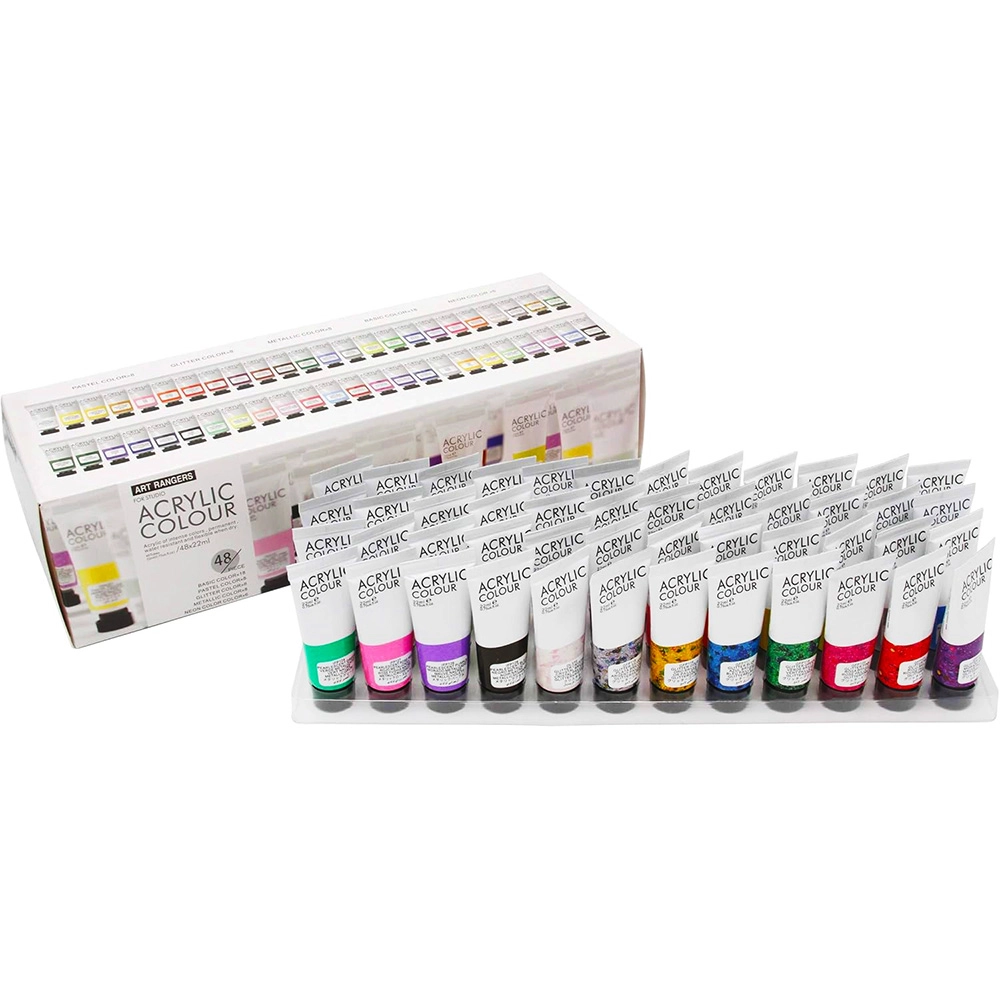 Acrylic Paint Set Of 48 | Art Rangers