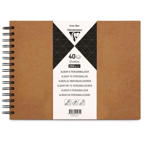 Album Personalise 27*20 cm | Clairefontaine