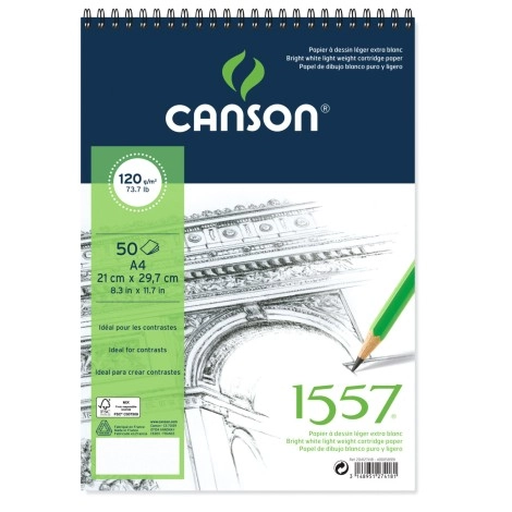 Canson 1557 Pad 120 g \ A4 | Canson