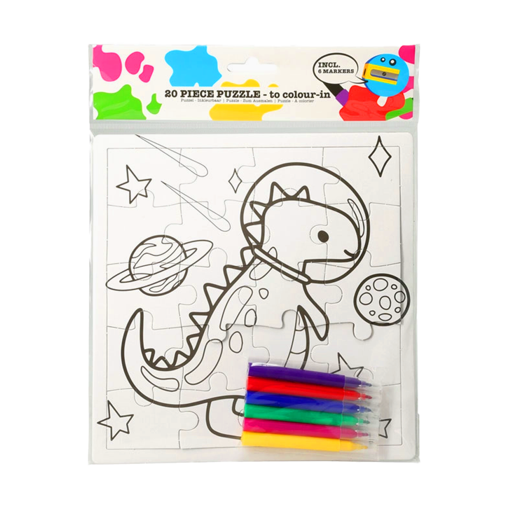 Colorable Puzzle 21×21cm - Product Image
