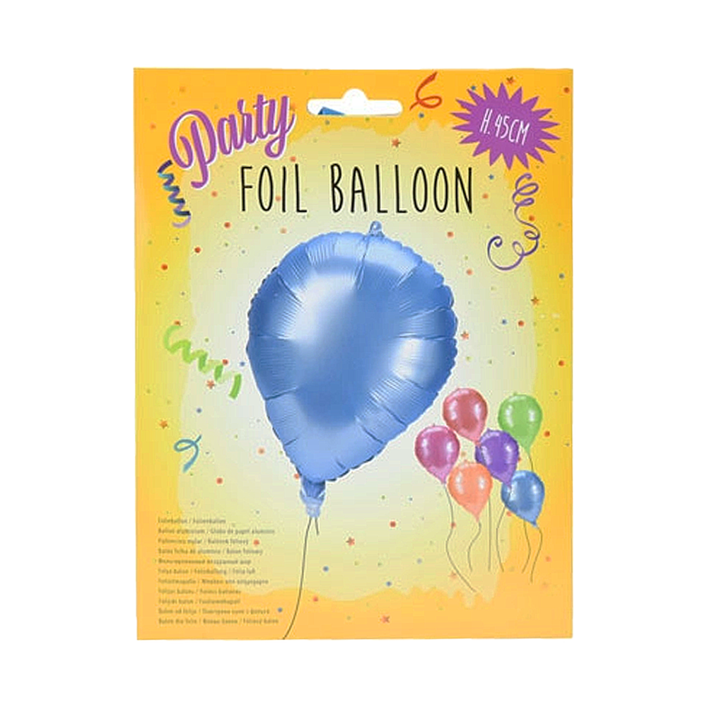 Foil Balloons Pastel Colors 6pcs - Product Image