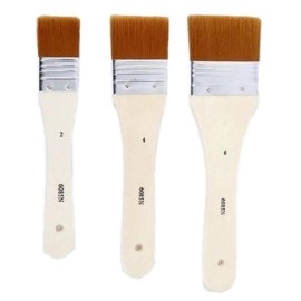 Gesso Brushes Pack of 3 | Keep Smiling