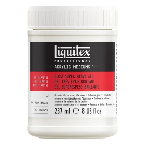 Gloss Super Heavy Gel Mediums 237ml | Liquitex