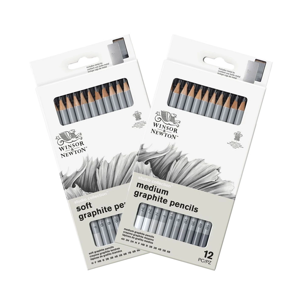 Graphite Pencil Set Of 12 | Winsor & Newton - Product Image