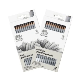 Graphite Pencil Set Of 12 | Winsor & Newton - Thumbnail 1