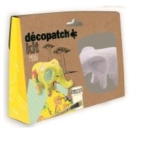 Elephant Mini Kit Paper Mache | Decopatch