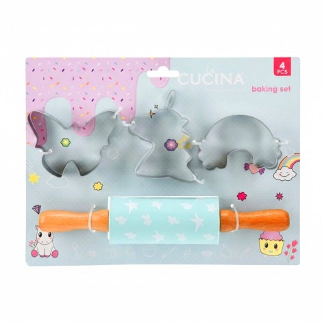 Kids Baking Set 4pcs Fun Design | Koopman