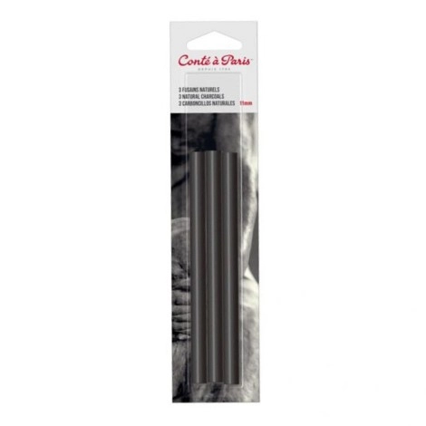 Natural Charcoal 3 pcs | Conte a Paris