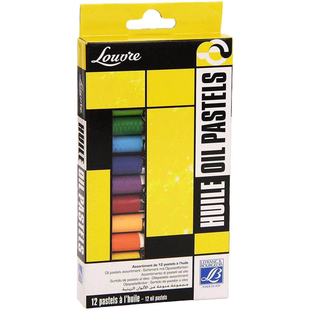 Louvre Oil Pastel Color Set of 12 | Lefranc & Bourgeois - Product Image