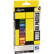 Louvre Oil Pastel Color Set of 12 | Lefranc & Bourgeois