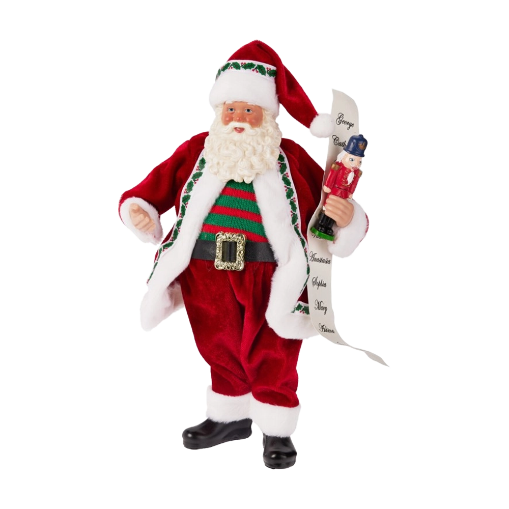 Standing Santa Figure - 30cm | Koopman - Product Image