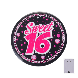 "Sweet Sixteen" Badge 15cm - Thumbnail 2