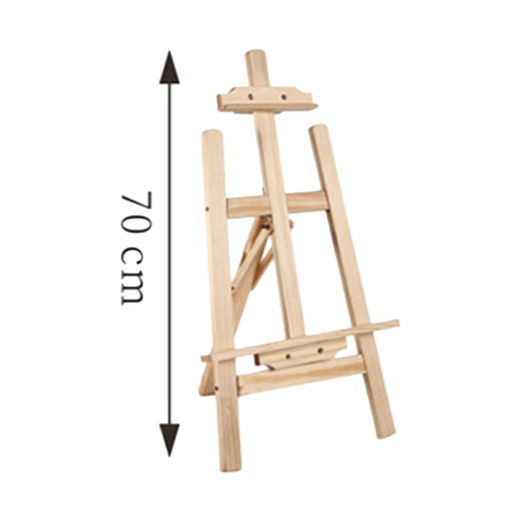 Wooden Easel For Drawing 70cm | Xpal