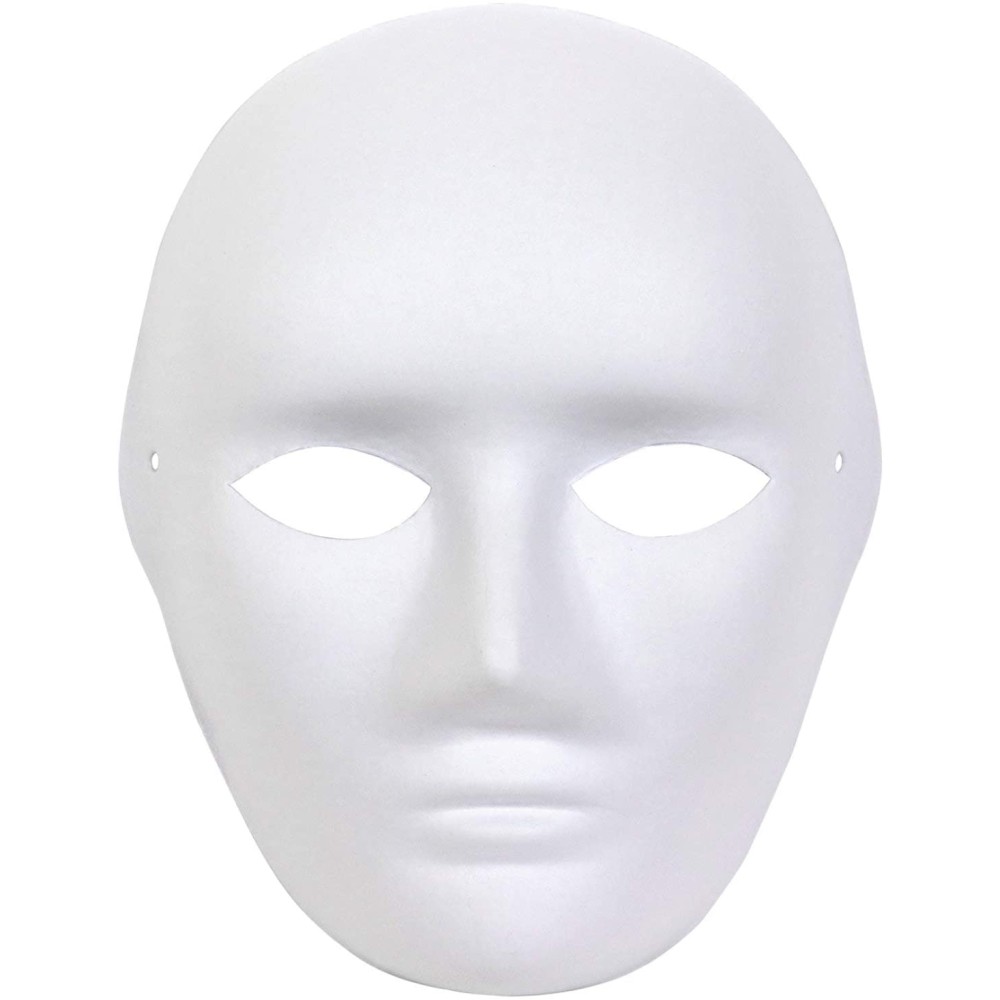 Paper Masks Plain White