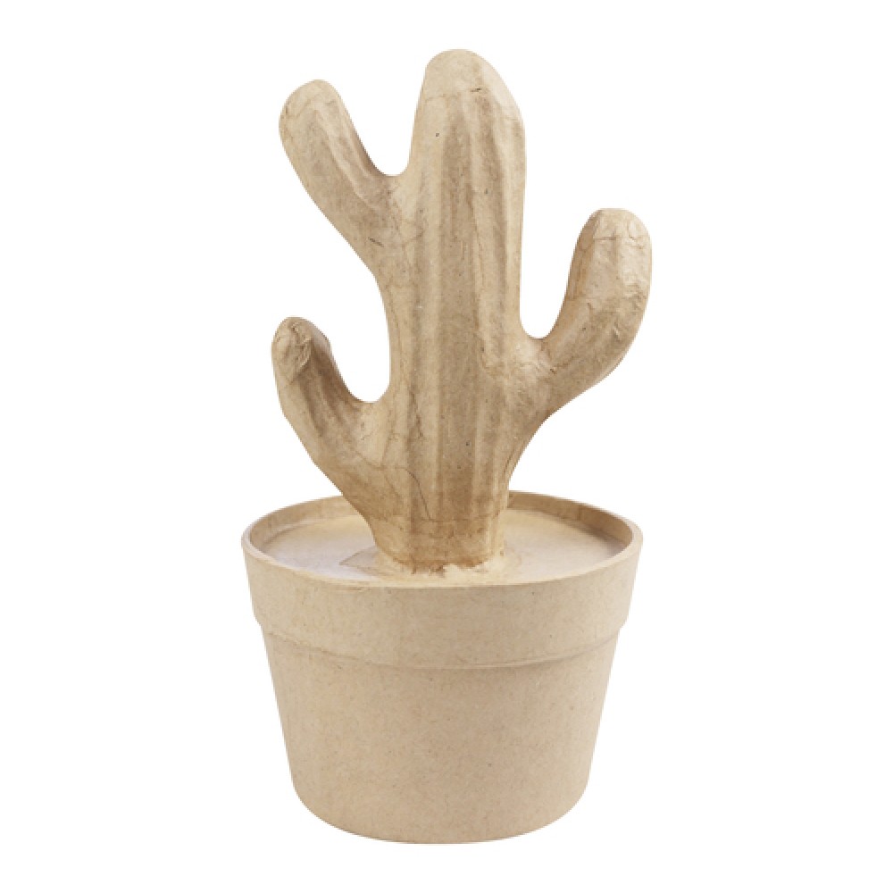 Pillar cactus Paper Mache | decopatch