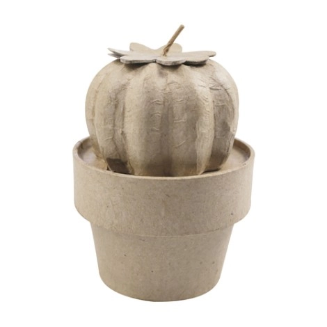 mini ball cactus Paper Mache | decopatch