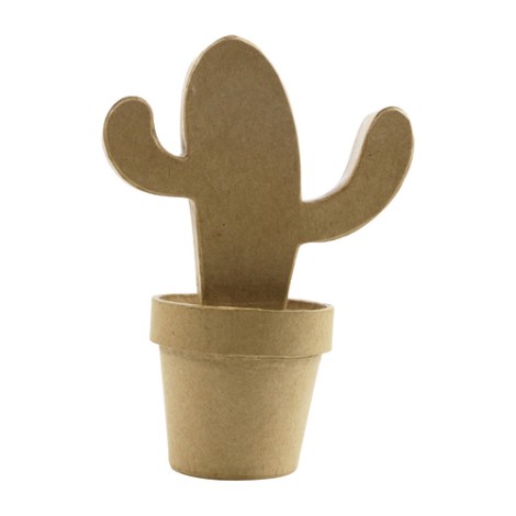 Mexican cactus Paper Mache | decopatch