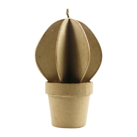 Ball Cactus Paper Mache | decopatch