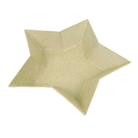 Star _Shaped tray Paper Mache | decopatch
