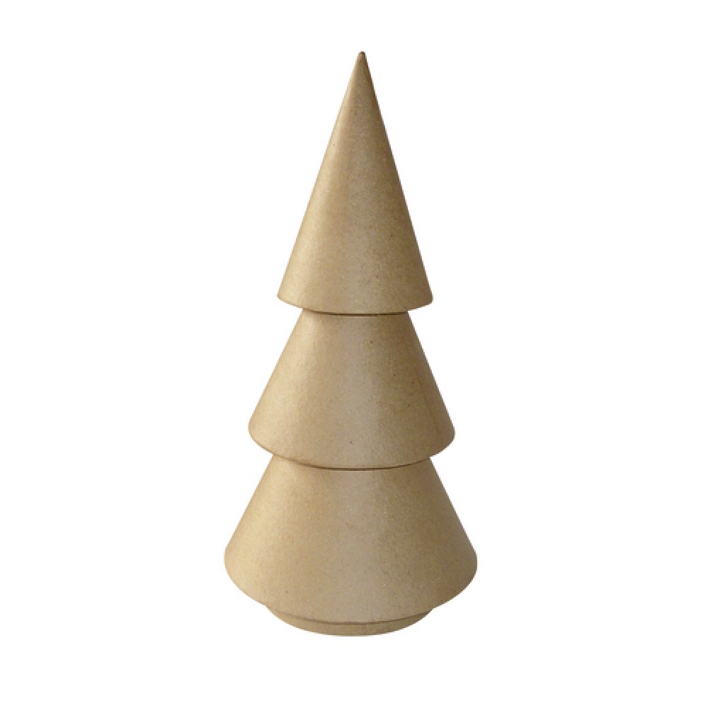 Thinner Christmas tree 30 Paper Mache | decopatch