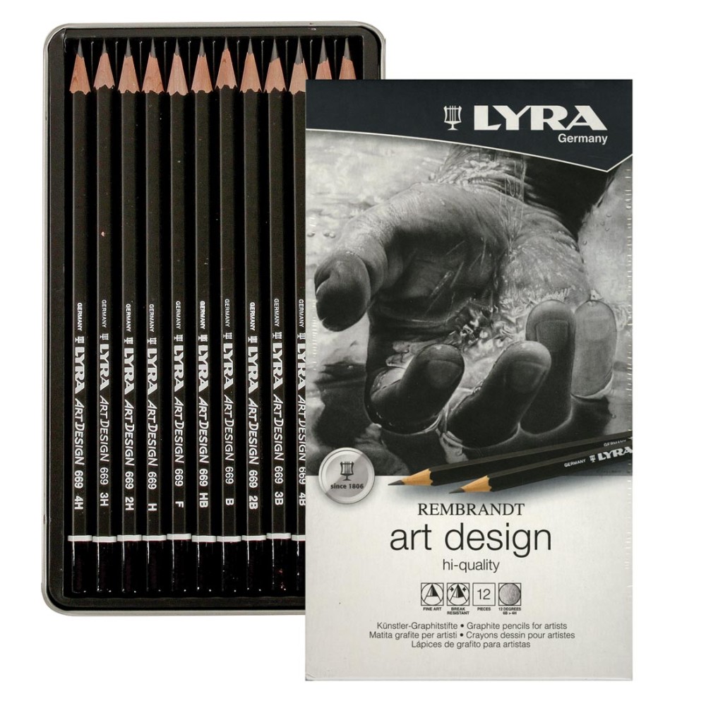 Rembrandt Art Design 12 pc | Lyra 