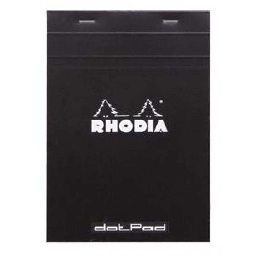 Rhodia Bloc No. 18 Notepad 29.7 X 21 Cm Black, DotPad