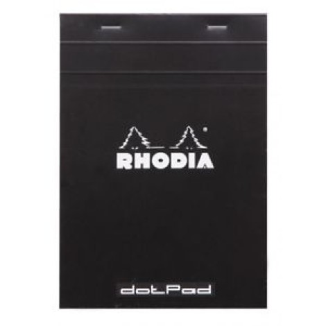 Rhodia Bloc No. 16 Notepad 14.8 x 21 cm Black, DotPad