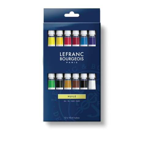 Oil Color Set of 12x10ml | Lefranc & Bourgeois