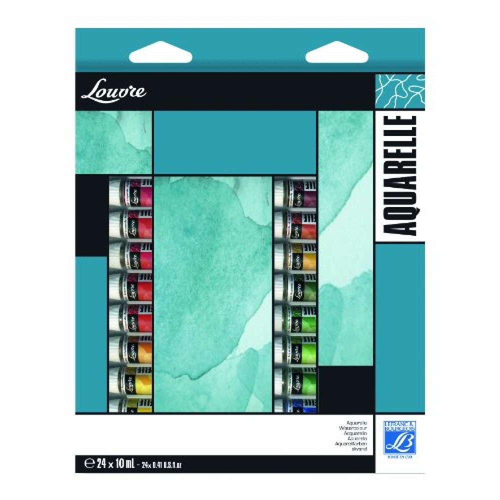 Louvre Watercolor Set of 24 | Lefranc & Bourgeois