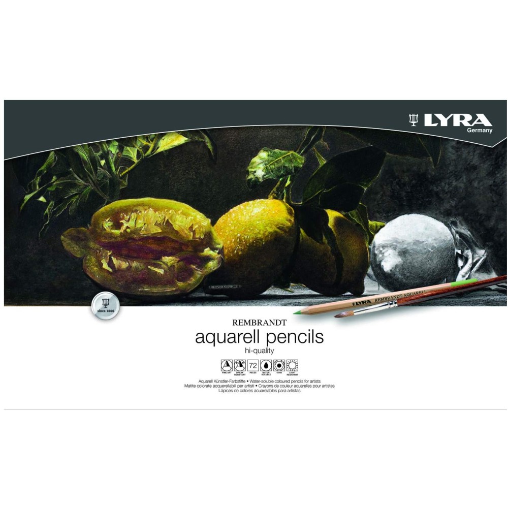 Rembrandt Aquarelle Pencils 72 Pc | Lyra