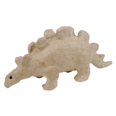 Stegosaurus dino Paper Mache | decopatch