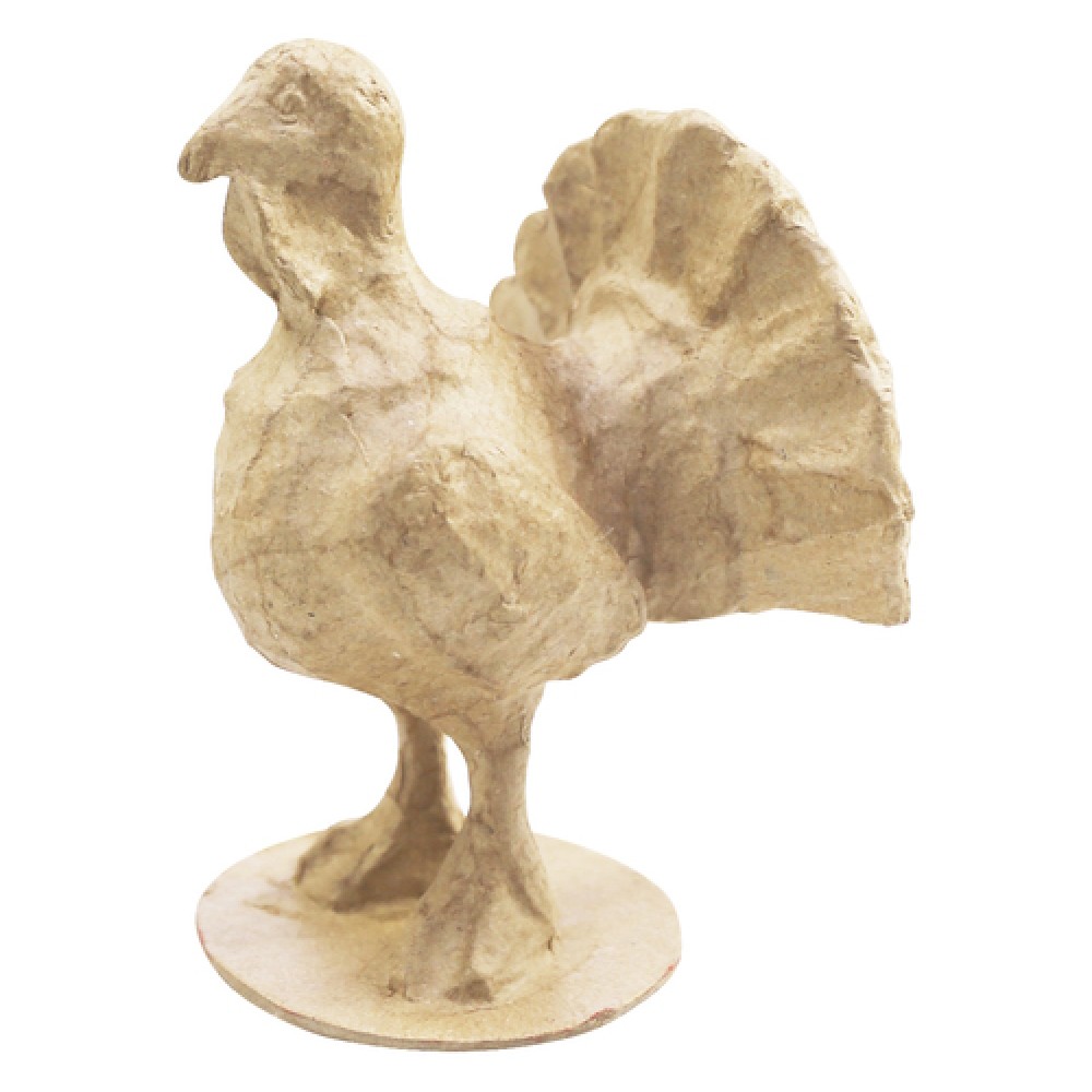 Turkey hen paper Mache | decopatch