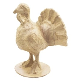 Turkey hen paper Mache | decopatch