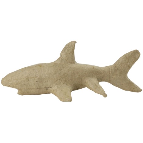 Shark Paper Mache | decopatch