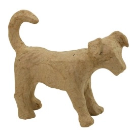 Jack russel Paper Mache | decopatch