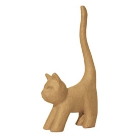 Naive Cat Paper Mache | decopatch